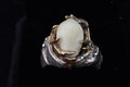 Men's elk Ivory ring