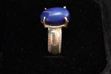 Genuine Ethiopian opal ring